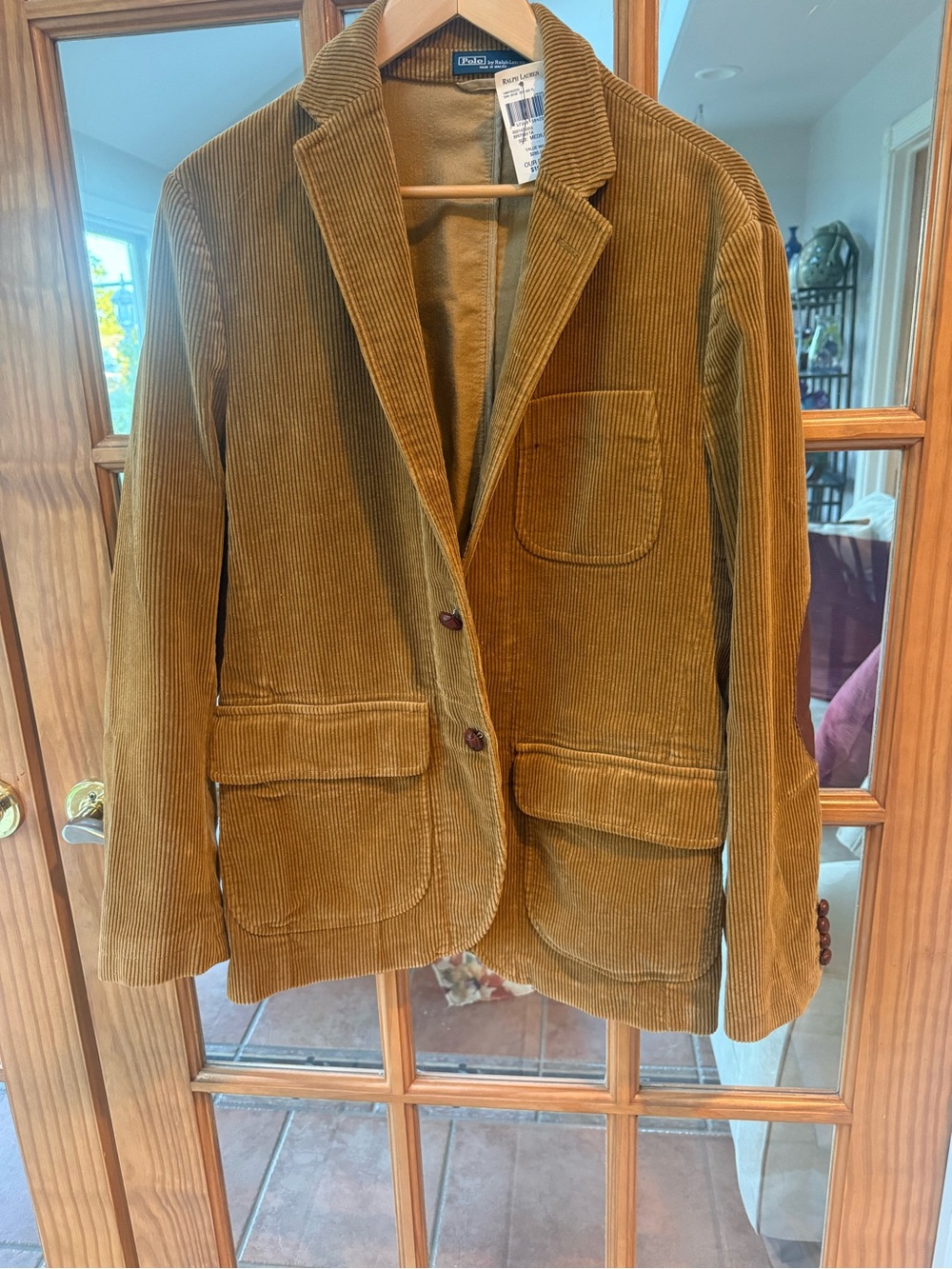 Ralph Lauren Corduroy Sport Coat in Tan/Brown